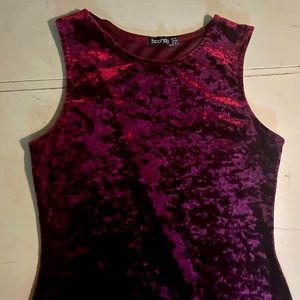 Velvet Sleeveless Tunic